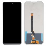 Lcd With Touch Screen For Infinix Note 10 Pro Black By - Maxbhi Com