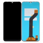 LCD with Touch Screen for Tecno Spark 7 Black