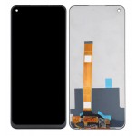 Lcd With Touch Screen For Oppo A74 5g Black By - Maxbhi Com
