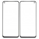 Replacement Front Glass For Oppo A74 5g Black By - Maxbhi Com