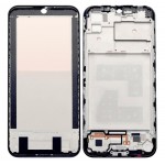 Lcd Frame Middle Chassis For Motorola Moto E6i Black By - Maxbhi Com