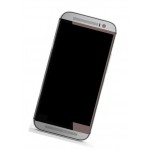 Lcd Frame Middle Chassis For Htc One M8i Black By - Maxbhi Com