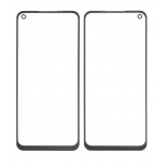 Replacement Front Glass For Realme Narzo 30 5g Black By - Maxbhi Com
