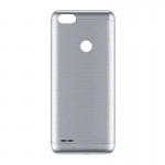 Back Panel Cover For Itel S12 Silver - Maxbhi Com