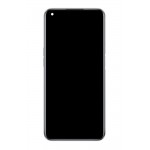 Lcd Frame Middle Chassis For Realme Narzo 30 Silver By - Maxbhi Com