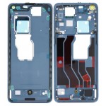Lcd Frame Middle Chassis For Oppo Find X3 Pro Blue By - Maxbhi Com