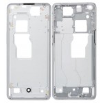 Lcd Frame Middle Chassis For Oppo Find X3 Pro White By - Maxbhi Com