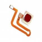 Fingerprint Sensor Flex Cable For Vivo Y15 2019 Red By - Maxbhi Com