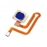 Fingerprint Sensor Flex Cable For Vivo Y15 2019 White By - Maxbhi Com