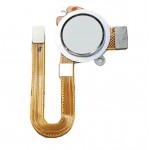 Fingerprint Sensor Flex Cable For Motorola One Fusion Plus White By - Maxbhi Com
