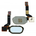 Fingerprint Sensor Flex Cable For Oneplus 3t White By - Maxbhi Com