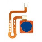 Fingerprint Sensor Flex Cable For Vivo V9 Blue By - Maxbhi Com