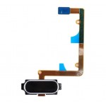 Fingerprint Sensor Flex Cable For Samsung Galaxy A7 2016 Black By - Maxbhi Com
