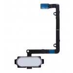 Fingerprint Sensor Flex Cable For Samsung Galaxy A7 2016 White By - Maxbhi Com