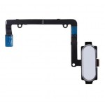 Fingerprint Sensor Flex Cable For Samsung Galaxy A7 2016 White By - Maxbhi Com