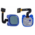 Fingerprint Sensor Flex Cable For Samsung Galaxy A9 2018 Blue By - Maxbhi Com