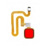 Fingerprint Sensor Flex Cable For Vivo V7 Plus Red By - Maxbhi Com