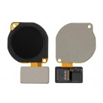 Fingerprint Sensor Flex Cable For Huawei Y9 2019 Black By - Maxbhi Com