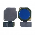 Fingerprint Sensor Flex Cable For Huawei P20 Lite Blue By - Maxbhi Com