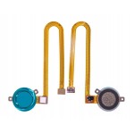 Fingerprint Sensor Flex Cable For Motorola Moto G8 Power Lite White By - Maxbhi Com