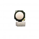 Fingerprint Sensor Flex Cable For Honor 9x White By - Maxbhi Com