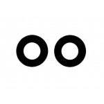 Camera Lens For Vivo Y53 Black By - Maxbhi Com