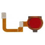 Fingerprint Sensor Flex Cable For Realme 5s Red By - Maxbhi Com