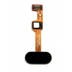 Fingerprint Sensor Flex Cable For Oppo A77 Black By - Maxbhi Com