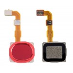 Fingerprint Sensor Flex Cable For Samsung Galaxy A20s Red By - Maxbhi Com