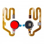 Fingerprint Sensor Flex Cable For Realme 3i Red By - Maxbhi Com