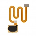 Fingerprint Sensor Flex Cable For Oppo A9 2020 Black By - Maxbhi Com