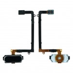 Fingerprint Sensor Flex Cable For Samsung Galaxy S6 Edge Cdma Black By - Maxbhi Com