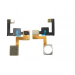 Fingerprint Sensor Flex Cable For Nokia 7 White By - Maxbhi Com