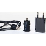 3 in 1 Charging Kit for vivo Xplay3S with USB Wall Charger, Car Charger & USB Data Cable