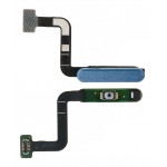 Fingerprint Sensor Flex Cable For Samsung Galaxy F62 Blue By - Maxbhi Com