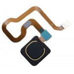 Fingerprint Sensor Flex Cable For Vivo Y50 Black By - Maxbhi Com