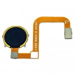 Fingerprint Sensor Flex Cable For Oppo A12 Black By - Maxbhi Com