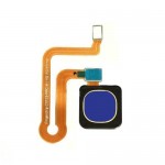 Fingerprint Sensor Flex Cable For Vivo V11 Blue By - Maxbhi Com