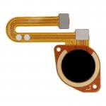 Fingerprint Sensor Flex Cable For Motorola Moto G60 Black By - Maxbhi Com