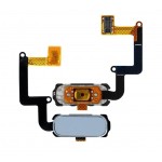 Fingerprint Sensor Flex Cable For Samsung Galaxy A3 2017 Blue By - Maxbhi Com