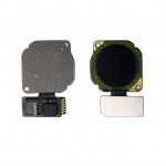 Fingerprint Sensor Flex Cable For Huawei P Smart Black By - Maxbhi Com