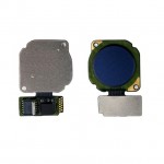 Fingerprint Sensor Flex Cable For Huawei P Smart Blue By - Maxbhi Com