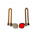 Fingerprint Sensor Flex Cable For Huawei Y7 2019 Red By - Maxbhi Com