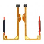 Fingerprint Sensor Flex Cable For Huawei Y7a Black By - Maxbhi Com