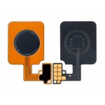Fingerprint Sensor Flex Cable For Lg V40 Thinq Black By - Maxbhi Com