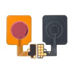 Fingerprint Sensor Flex Cable For Lg V40 Thinq Red By - Maxbhi Com
