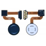 Fingerprint Sensor Flex Cable For Lg V30 Plus Blue By - Maxbhi Com
