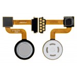Fingerprint Sensor Flex Cable For Lg V30 Plus Silver By - Maxbhi Com