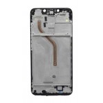 Lcd Frame Middle Chassis For Xiaomi Pocophone F1 Blue By - Maxbhi Com