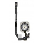 Home Button Complete For Apple Iphone 5s Grey By - Maxbhi Com